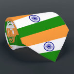 Cravate Inde<br><div class="desc">Drapeau de l'Inde</div>
