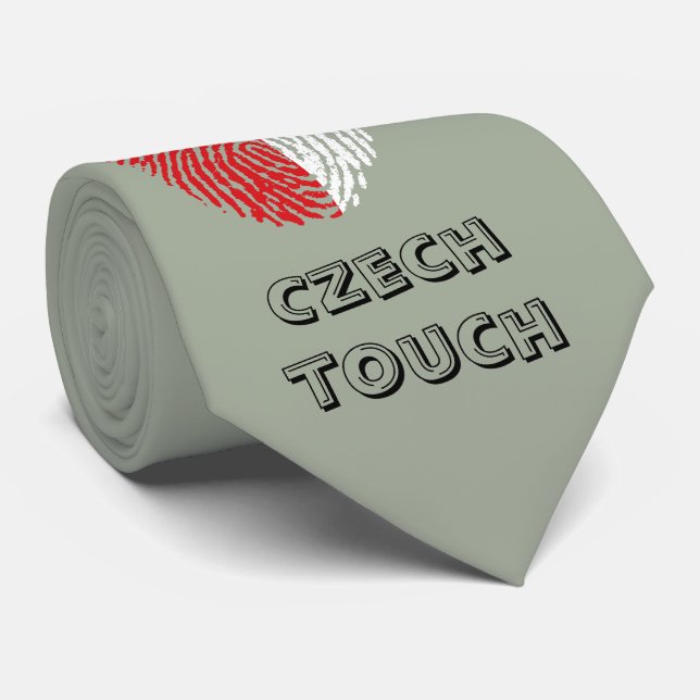 Cravate Indicateur tactile tchèque (Roulé)