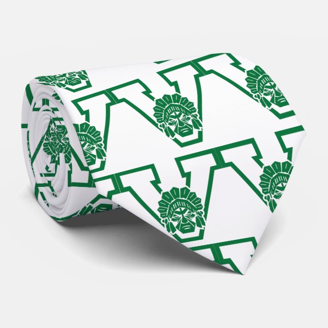 Cravate indienne du lycée de Venise (Roulé)