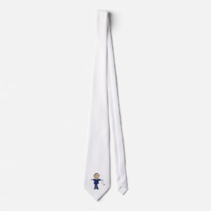 Cravate Infirmier bonhomme allumette masculin peau moyenne