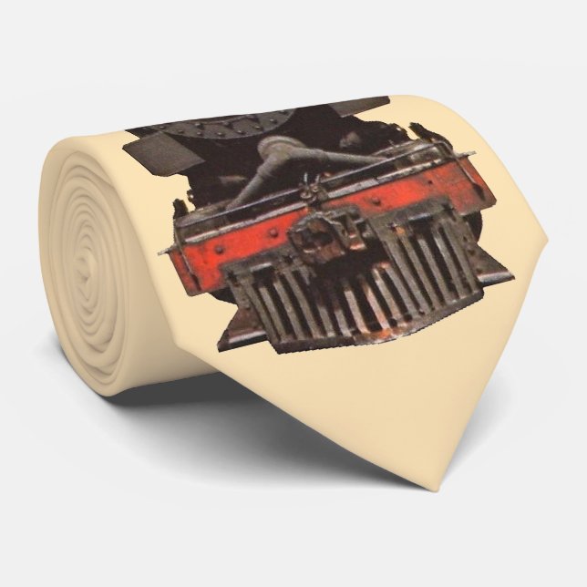 Cravate Ingénieur de chemin de fer (Roulé)