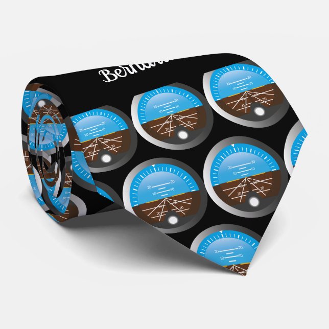 Cravate Ingénieur de vol aux instruments du poste de pilot (Roulé)