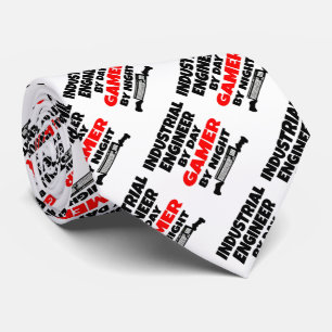 Cravate Ingénieur industriel Gamer