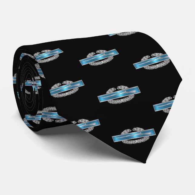 Cravate Insigne de l'infanterie de combat CIB (Roulé)