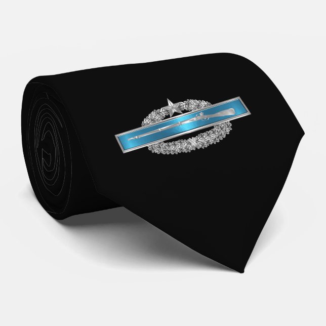Cravate Insigne d'Infanterie de Combat CIB (Roulé)