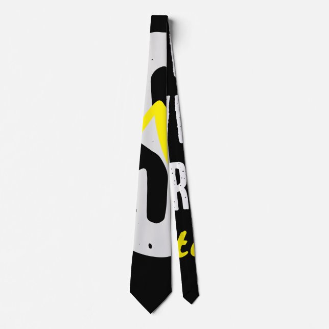 Cravate Inspirational Neck Tie Bold Modern  Design (Devant)
