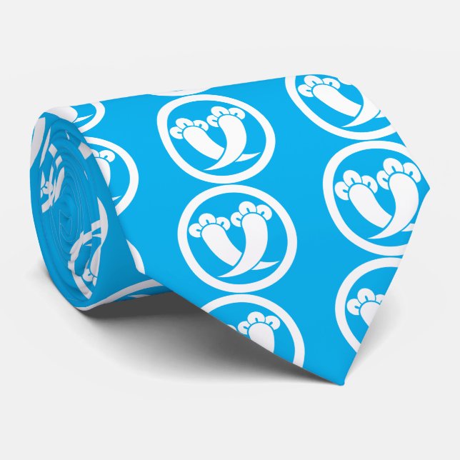 Cravate Intersecting cloves in circle (Roulé)