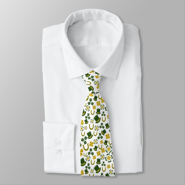 Cravate Irlandais chanceux (Attaché)