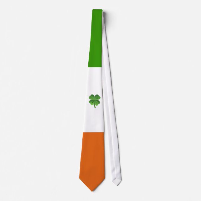 Cravate irlandaise de drapeau (Devant)