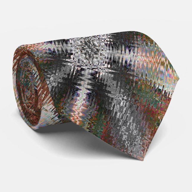 Cravate Ironwood Plaid Neck Tie (Roulé)