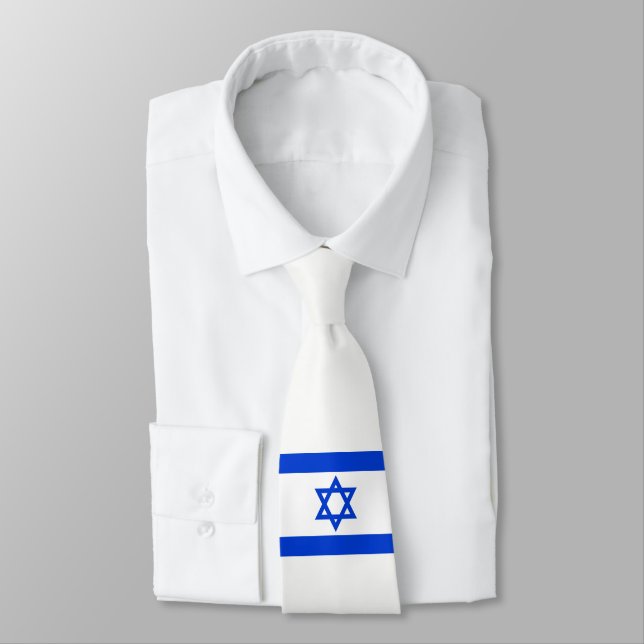 Cravate Israel Flag (Attaché)