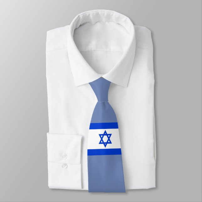 Cravate Israel Flag (Attaché)