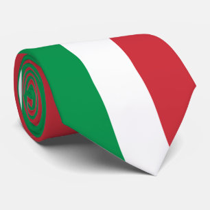 Cravate Italie Couleurs du drapeau