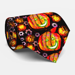 Cravate Jack o Jack-o'-lantern