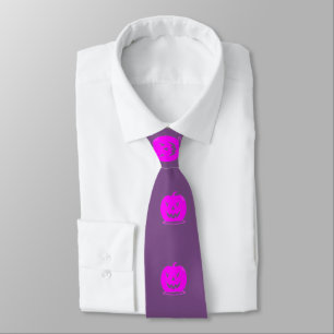 Cravate Jack rose olantern Halloween Thunder_Cove