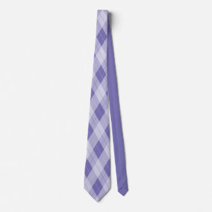 Cravate Jacquard Lilac clair Plaid Diamond Gentlemens