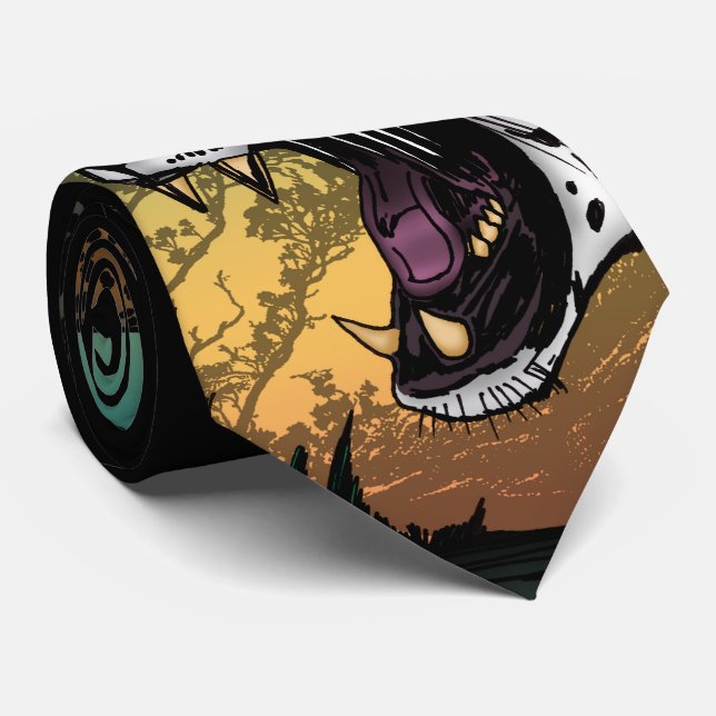 Cravate Jaguar (Roulé)