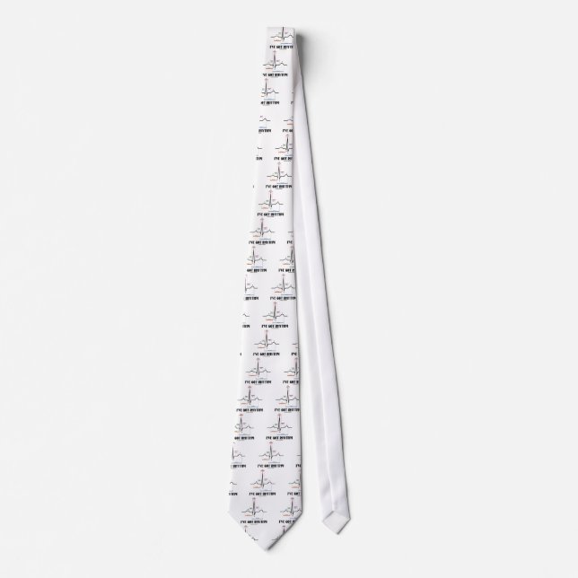 Cravate J'ai le rythme (ECG/EKG - le contour de ruelle (Devant)