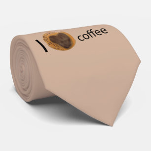 Cravate J'aime le café