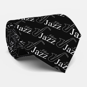 Cravate J'aime le jazz