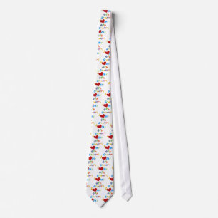 Cravate J'aime mes 4èmes T-shirts et cadeaux de niveleuse