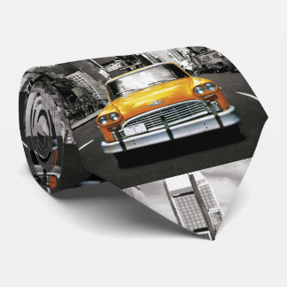 Cravate J'aime NYC - taxi de New York