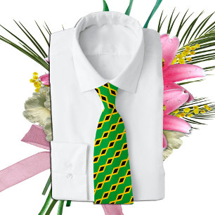 Cravate Jamaica business Ties, Jamaican Flag fashion