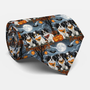 Cravate Japanese Chin Halloween Épouvantable