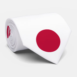 Cravate Japon - Drapeau japonais - Hinomaru