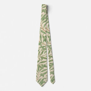 Cravate Jardin aux branches de saule de William Morris Fle
