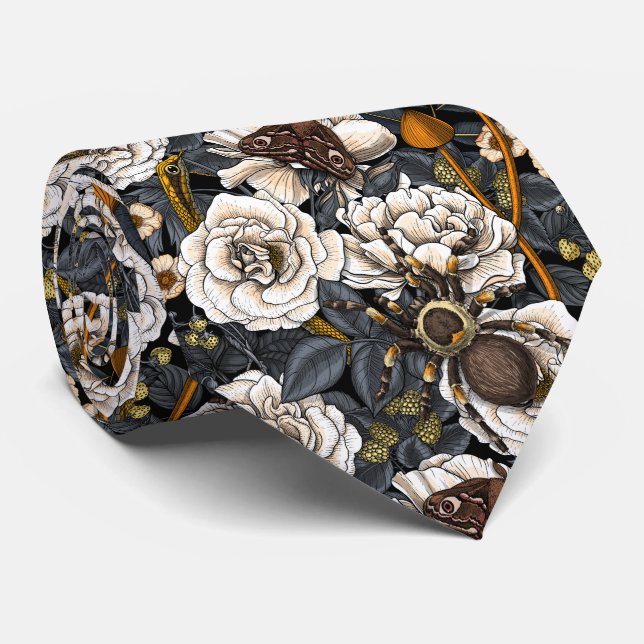 Cravate Jardin de rêve 4 (Roulé)