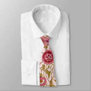 Cravate Jardin floral romantique