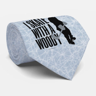 Cravate Je Patine Avec Un Bois (Hockey)