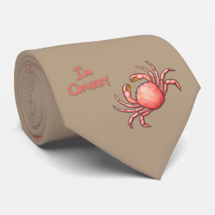 Cravate Je suis Crabby