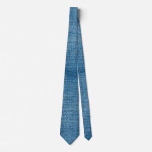 Cravate Jeans fabric texture neck tie