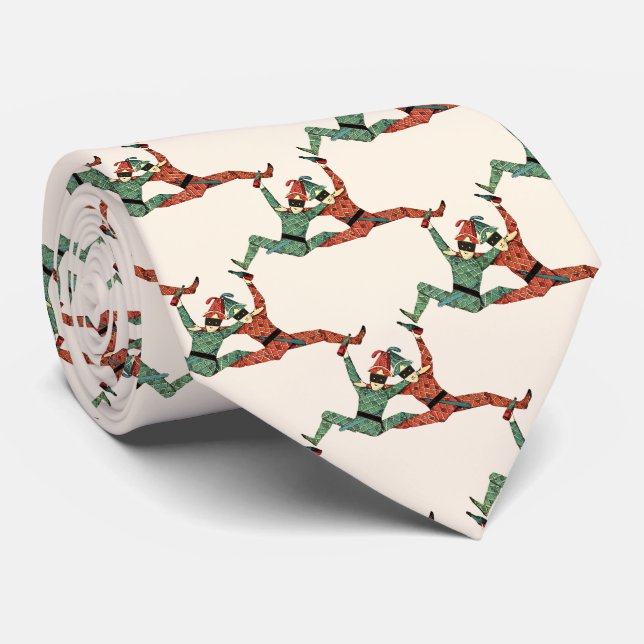 Cravate Jesters de la cour Jesters April Fool's Day (Roulé)