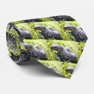 Cravate Jeune Lézard de langue bleue australienne,