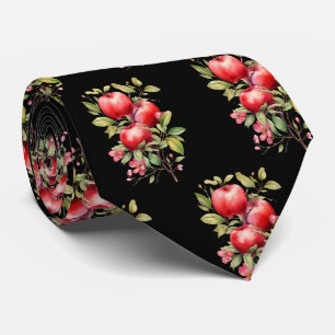 Cravate Joli carrelage pomme motif fruit