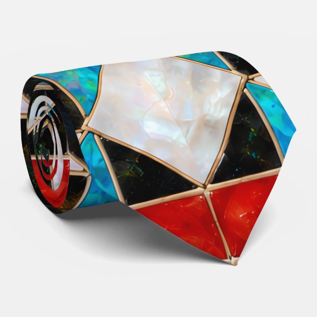 Cravate Joli foulard (Roulé)