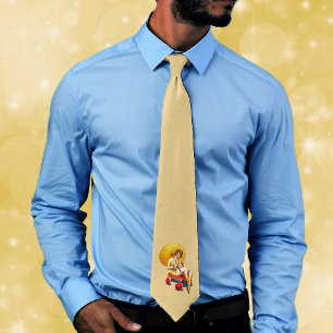 Cravate Jolie beauté de bain Vintage des années 1920 en Wa