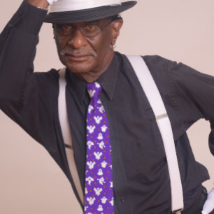 Cravate Jolie Fantômes Halloween violet