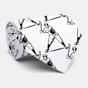 Cravate Joueur de batte de baseball