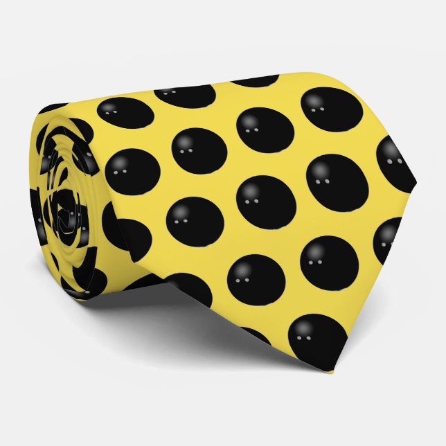 Cravate Joueur de squash (Roulé)