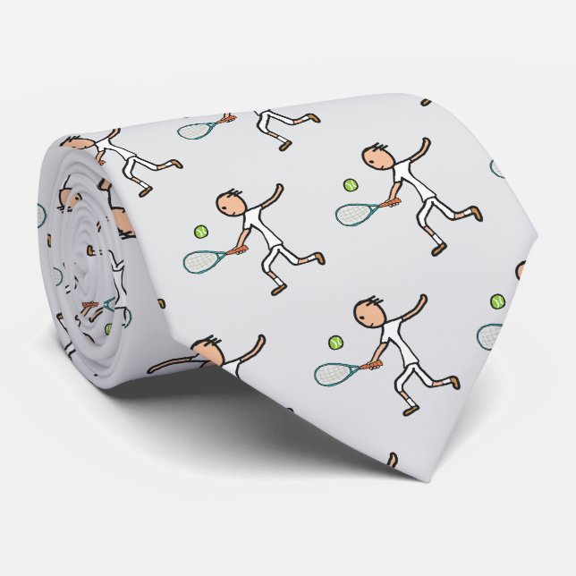 Cravate Joueur de tennis (Roulé)