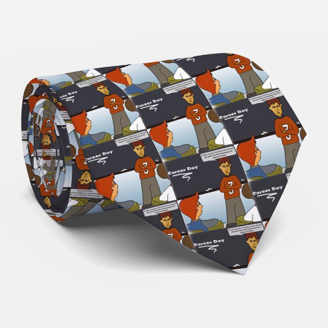 Cravate Jour de carrière Necktie (Roulé)