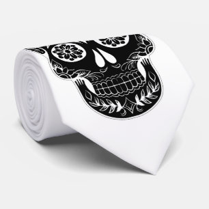 Cravate Jour du crâne mort