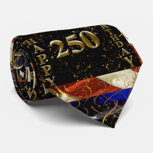 Cravate Joyeux 250e anniversaire Amérique !
