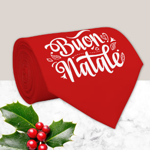 Cravate Joyeux Noël Italien Joyeux Noël