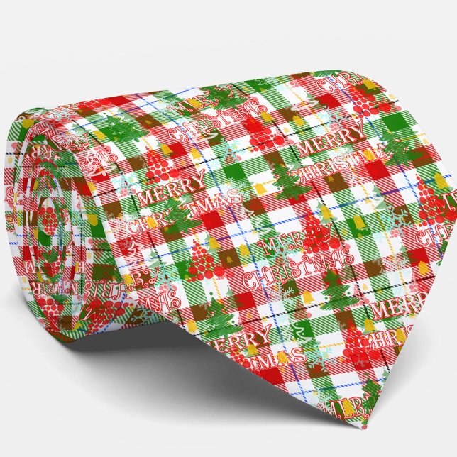 Cravate Joyeux tatan décoratif de Noël (Créateur téléchargé)