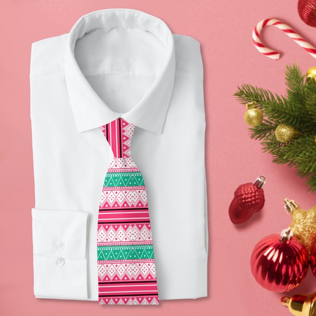 Cravate Joyeux voeux de Noël et de doux voeux (Créateur téléchargé)
